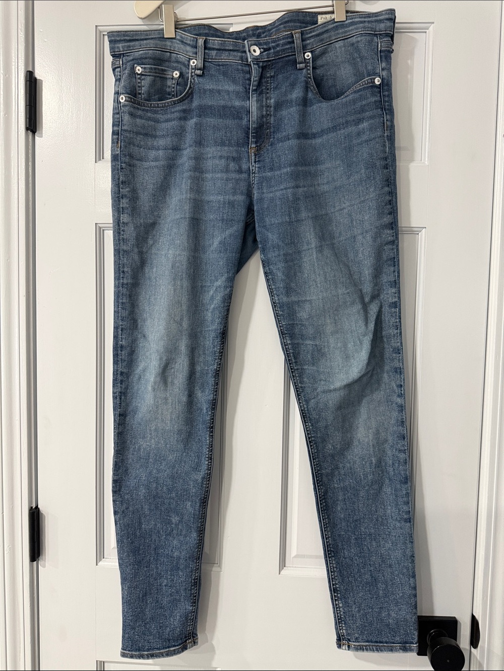 RAG & BONE 'CATE' MID RISE SKINNY Baxhill JEANS - SIZE 33